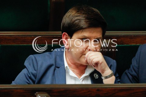  03.07.2018 WARSZAWA SEJM <br />POSIEDZENIE SEJMU <br />N/Z BEATA SZYDLO<br /> 