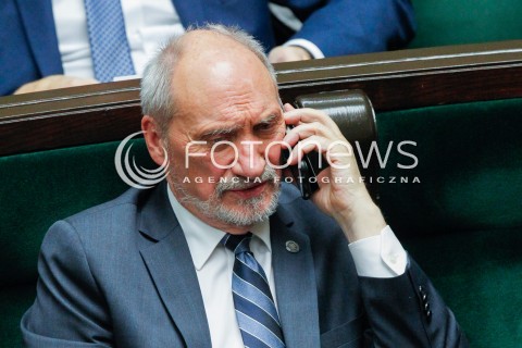  03.07.2018 WARSZAWA SEJM <br />POSIEDZENIE SEJMU <br />N/Z ANTONI MACIEREWICZ <br /> 