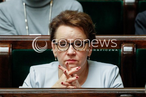  03.07.2018 WARSZAWA SEJM <br />POSIEDZENIE SEJMU <br />N/Z ANNA ZALEWSKA<br /> 