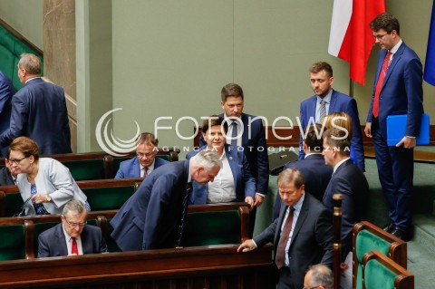  03.07.2018 WARSZAWA SEJM <br />POSIEDZENIE SEJMU <br />N/Z JAROSLAW GOWIN BEATA SZYDLO<br /> 