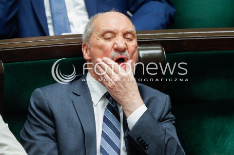  03.07.2018 WARSZAWA SEJM <br />POSIEDZENIE SEJMU <br />N/Z ANTONI MACIEREWICZ <br /> 