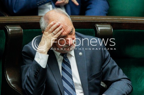  03.07.2018 WARSZAWA SEJM <br />POSIEDZENIE SEJMU <br />N/Z ANTONI MACIEREWICZ <br /> 