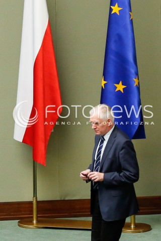  03.07.2018 WARSZAWA SEJM <br />POSIEDZENIE SEJMU <br />N/Z JAROSLAW GOWIN<br /> 