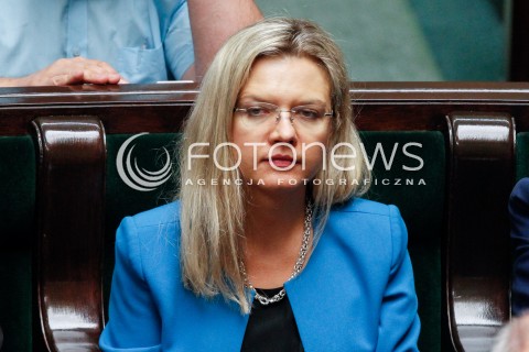  03.07.2018 WARSZAWA SEJM <br />POSIEDZENIE SEJMU <br />N/Z MALGORZATA WASSERMANN <br /> 