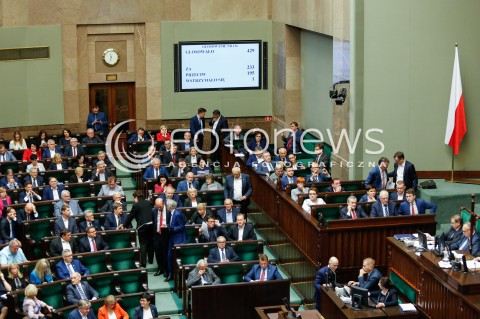  03.07.2018 WARSZAWA SEJM <br />POSIEDZENIE SEJMU <br />N/Z POSLOWIE SALA WIDOK VIEW PIS MINISTROWIE<br /> 
