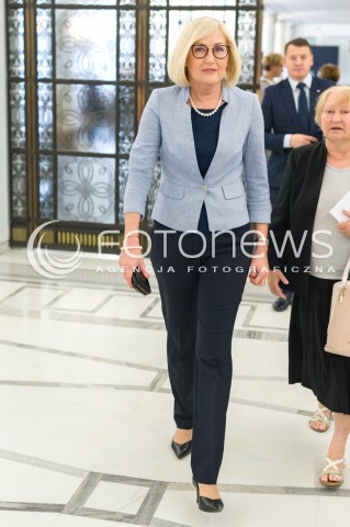  03.07.2018 WARSZAWA SEJM<br />POSIEDZENIE SEJMU<br />N/Z JOANNA KOPCINSKA<br /> 
