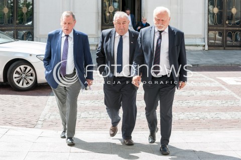  03.07.2018 WARSZAWA SEJM<br />POSIEDZENIE SEJMU<br />N/Z JAN SZYSZKO ANDRZEJ MELAK DARIUSZ BAK<br /> 