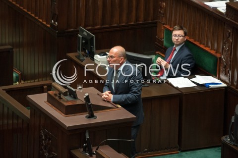  03.07.2018 WARSZAWA SEJM<br />POSIEDZENIE SEJMU<br />N/Z JERZY MEYSZTOWICZ<br /> 
