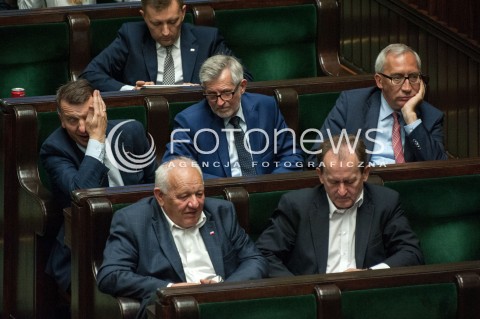  03.07.2018 WARSZAWA SEJM<br />POSIEDZENIE SEJMU<br />N/Z KRZYSZTOF TCHORZEWSKI WITOLD CZRNECKI MICHAL WOJTKIEWICZ<br /> 