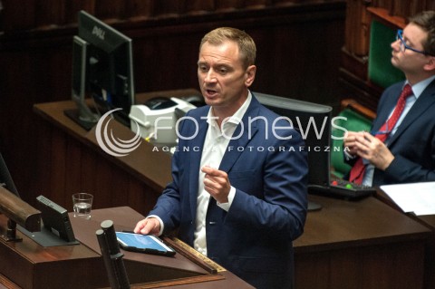  03.07.2018 WARSZAWA SEJM<br />POSIEDZENIE SEJMU<br />N/Z SLAWOMIR NITRAS<br /> 