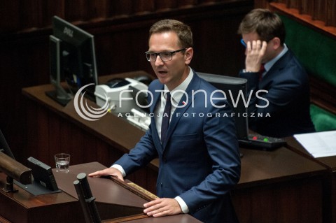  03.07.2018 WARSZAWA SEJM<br />POSIEDZENIE SEJMU<br />N/Z WALDEMAR BUDA<br /> 
