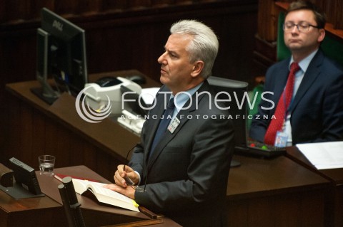  03.07.2018 WARSZAWA SEJM<br />POSIEDZENIE SEJMU<br />N/Z CEZARY GRABARCZYK<br /> 