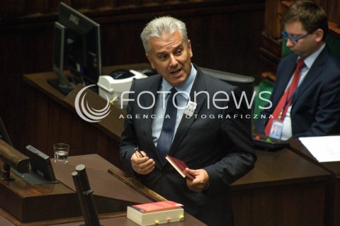  03.07.2018 WARSZAWA SEJM<br />POSIEDZENIE SEJMU<br />N/Z CEZARY GRABARCZYK<br /> 