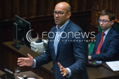  03.07.2018 WARSZAWA SEJM<br />POSIEDZENIE SEJMU<br />N/Z JAKUB RUTNICKI<br /> 