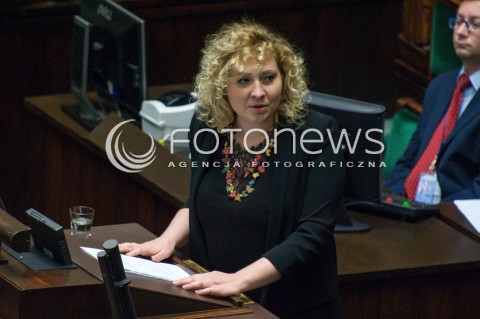  03.07.2018 WARSZAWA SEJM<br />POSIEDZENIE SEJMU<br />N/Z MARTA GOLBIK<br /> 