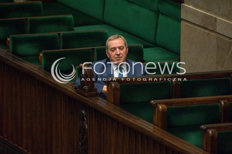  03.07.2018 WARSZAWA SEJM<br />POSIEDZENIE SEJMU<br />N/Z HENRYK KOWALCZYK<br /> 