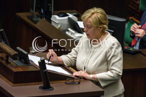  03.07.2018 WARSZAWA SEJM<br />POSIEDZENIE SEJMU<br />N/Z MALGORZATA GERSDORF<br /> 