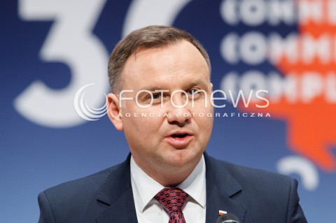  03.07.2018 JASIONKA ( RZESZOW )<br />
FORUM REGIONOW TROJMORZA <br />
Three Seas Initiative Forum of Regions <br />
N/Z PREZYDENT RP ANDRZEJ DUDA<br />
 