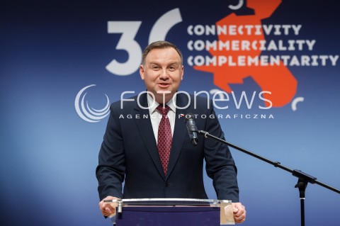  03.07.2018 JASIONKA ( RZESZOW )<br />
FORUM REGIONOW TROJMORZA <br />
Three Seas Initiative Forum of Regions <br />
N/Z PREZYDENT RP ANDRZEJ DUDA<br />
 