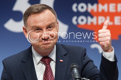  03.07.2018 JASIONKA ( RZESZOW )<br />
FORUM REGIONOW TROJMORZA <br />
Three Seas Initiative Forum of Regions <br />
N/Z PREZYDENT RP ANDRZEJ DUDA<br />
 