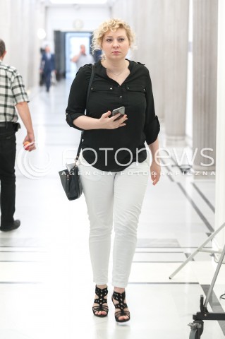  04.07.2018 WARSZAWA SEJM<br />POSIEDZENIE SEJMU<br />N/Z MARTA GOLBIK<br /> 