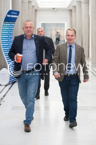  04.07.2018 WARSZAWA SEJM<br />POSIEDZENIE SEJMU<br />N/Z ADAM ANDRUSZKIEWICZ JAROSLAW PORWICH<br /> 