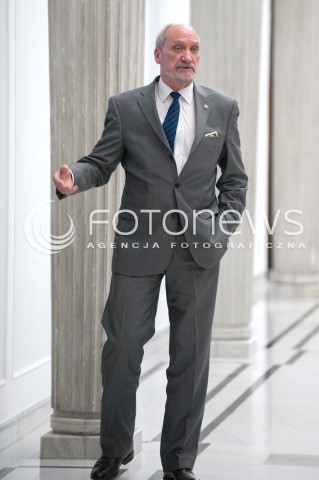  04.07.2018 WARSZAWA SEJM<br />POSIEDZENIE SEJMU<br />N/Z ANTONI MACIEREWICZ<br /> 