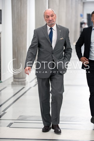  04.07.2018 WARSZAWA SEJM<br />POSIEDZENIE SEJMU<br />N/Z ANTONI MACIEREWICZ<br /> 