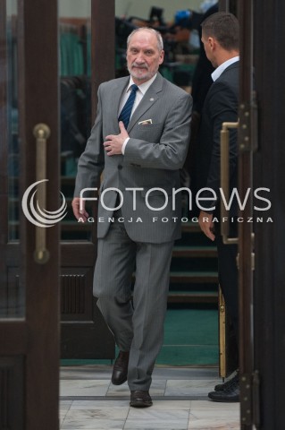  04.07.2018 WARSZAWA SEJM<br />POSIEDZENIE SEJMU<br />N/Z ANTONI MACIEREWICZ<br /> 