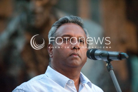  04.07.2018 WARSZAWA<br />
PROTEST PRZED SADEM NAJWYZSZYM<br />
N/Z AMNESTY INTERNATIONAL SALIL SHETTY<br />
 
