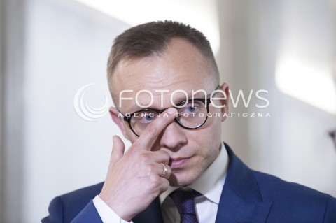  05.07.2018 WARSZAWA SEJM<br />POSIEDZENIE SEJMU<br />N/Z ARTUR SOBON<br /> 