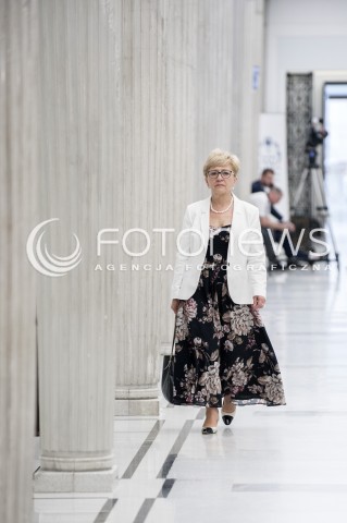  05.07.2018 WARSZAWA SEJM<br />POSIEDZENIE SEJMU<br />N/Z ELZBIETA RADZISZEWSKA<br /> 