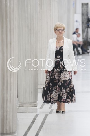  05.07.2018 WARSZAWA SEJM<br />POSIEDZENIE SEJMU<br />N/Z ELZBIETA RADZISZEWSKA<br /> 