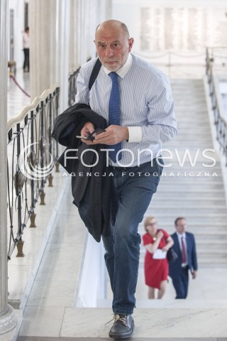  05.07.2018 WARSZAWA SEJM<br />POSIEDZENIE SEJMU<br />N/Z BOGUSLAW SONIK<br /> 