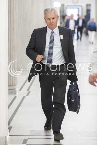  05.07.2018 WARSZAWA SEJM<br />POSIEDZENIE SEJMU<br />N/Z CEZARY GRABARCZYK<br /> 