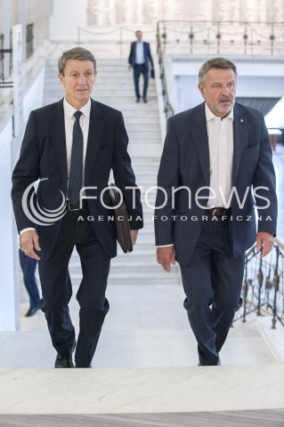  05.07.2018 WARSZAWA SEJM<br />POSIEDZENIE SEJMU<br />N/Z ANDRZEJ CZERWINSKI MAREK HOK<br /> 
