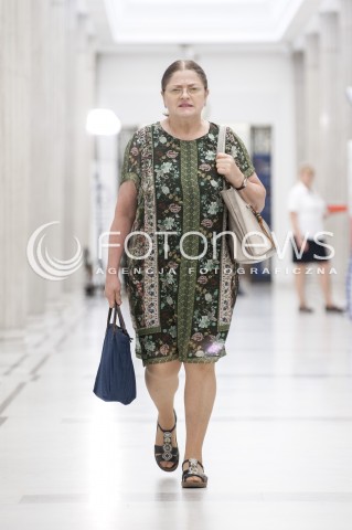  05.07.2018 WARSZAWA SEJM<br />POSIEDZENIE SEJMU<br />N/Z KRYSTYNA PAWLOWICZ<br /> 