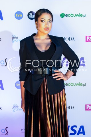  05.07.2018<br />GALA WRECZENIA DIAMENTOWEGO KLAPSA FILMOWEGO W SOPOCIE<br />N/Z PATRYCJA PATRICIA KAZADI SYLWETKA<br /> 