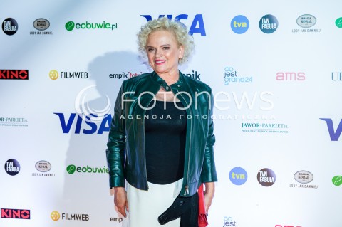 05.07.2018<br />GALA WRECZENIA DIAMENTOWEGO KLAPSA FILMOWEGO W SOPOCIE<br />N/Z KATARZYNA FIGURA SYLWETKA PORTRET<br /> 