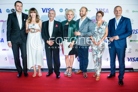  05.07.2018<br />GALA WRECZENIA DIAMENTOWEGO KLAPSA FILMOWEGO W SOPOCIE<br />N/Z ADRIAN KUROWSKI AGNIESZKA DYGANT JERZY BONCZAK KATARZYNA FIGURA BORYS SZYC<br /> 
