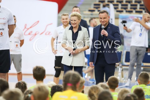  09.07.2018 LODZ <br />
MARCIN GORTAT CAMP 2018<br />
TRENINGI DLA DZIECI<br />
N/Z PREZYDENT RP ANDRZEJ DUDA AGATA KORNHAUSER DUDA<br />
 