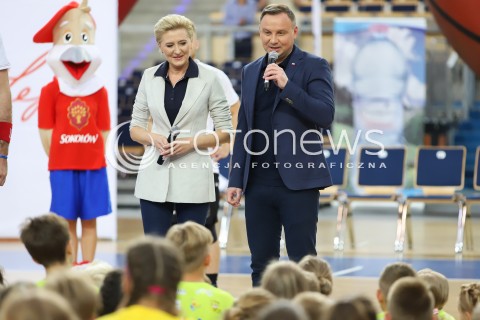  09.07.2018 LODZ <br />
MARCIN GORTAT CAMP 2018<br />
TRENINGI DLA DZIECI<br />
N/Z PREZYDENT RP ANDRZEJ DUDA AGATA KORNHAUSER DUDA <br />
 