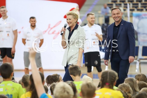  09.07.2018 LODZ <br />
MARCIN GORTAT CAMP 2018<br />
TRENINGI DLA DZIECI<br />
N/Z PREZYDENT RP ANDRZEJ DUDA AGATA KORNHAUSER DUDA <br />
 