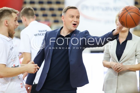  09.07.2018 LODZ <br />
MARCIN GORTAT CAMP 2018<br />
TRENINGI DLA DZIECI<br />
N/Z PREZYDENT RP ANDRZEJ DUDA <br />
 