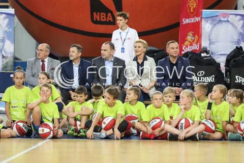  09.07.2018 LODZ <br />
MARCIN GORTAT CAMP 2018<br />
TRENINGI DLA DZIECI<br />
N/Z PREZYDENT RP ANDRZEJ DUDA AGATA KORNHAUSER DUDA<br />
 