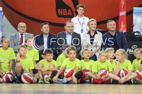  09.07.2018 LODZ <br />
MARCIN GORTAT CAMP 2018<br />
TRENINGI DLA DZIECI<br />
N/Z PREZYDENT RP ANDRZEJ DUDA AGATA KORNHAUSER DUDA<br />
 