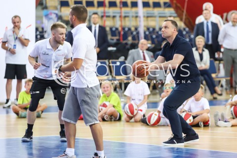 09.07.2018 LODZ <br />
MARCIN GORTAT CAMP 2018<br />
TRENINGI DLA DZIECI<br />
N/Z PREZYDENT RP ANDRZEJ DUDA<br />
 