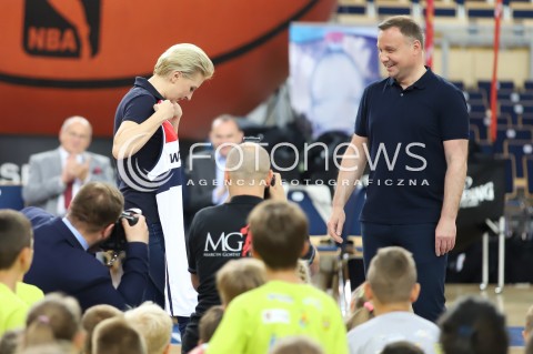  09.07.2018 LODZ <br />
MARCIN GORTAT CAMP 2018<br />
TRENINGI DLA DZIECI<br />
N/Z PREZYDENT RP ANDRZEJ DUDA AGATA KORNHAUSER DUDA<br />
 