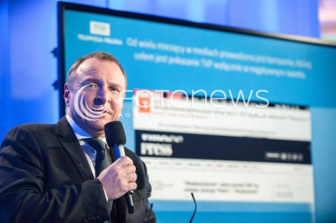  10.07.2018 WARSZAWA <br />KONFERENCJA PREZESA TELEWIZJI POLSKIEJ<br />N/Z JACEK KURSKI<br /> 