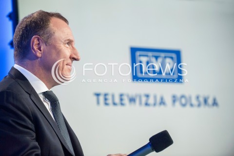  10.07.2018 WARSZAWA <br />KONFERENCJA PREZESA TELEWIZJI POLSKIEJ<br />N/Z JACEK KURSKI<br /> 